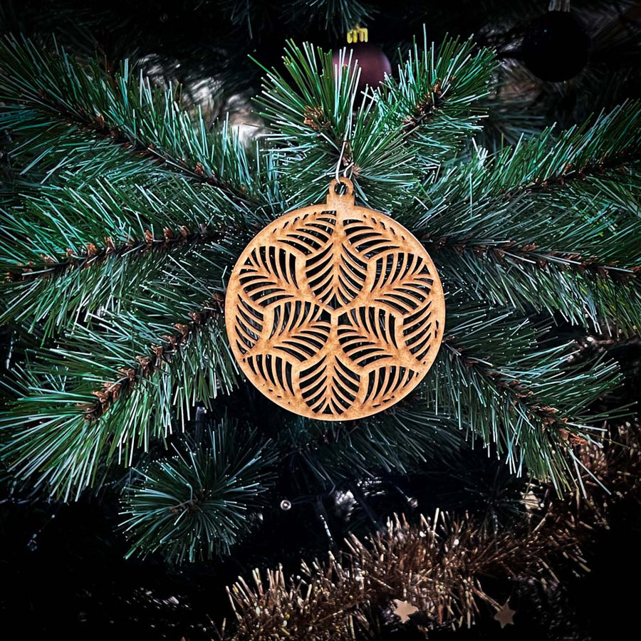 Boule de Noël - Plateau rond