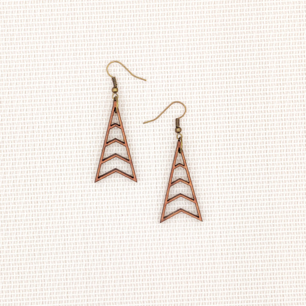 Boucles d'oreilles - Rayures