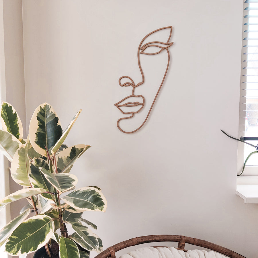 Décoration murale - Visage
