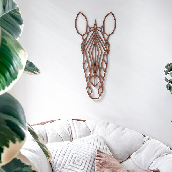 Wanddecoratie - Zebra