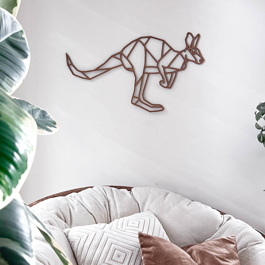 Wanddecoratie - Kangoeroe