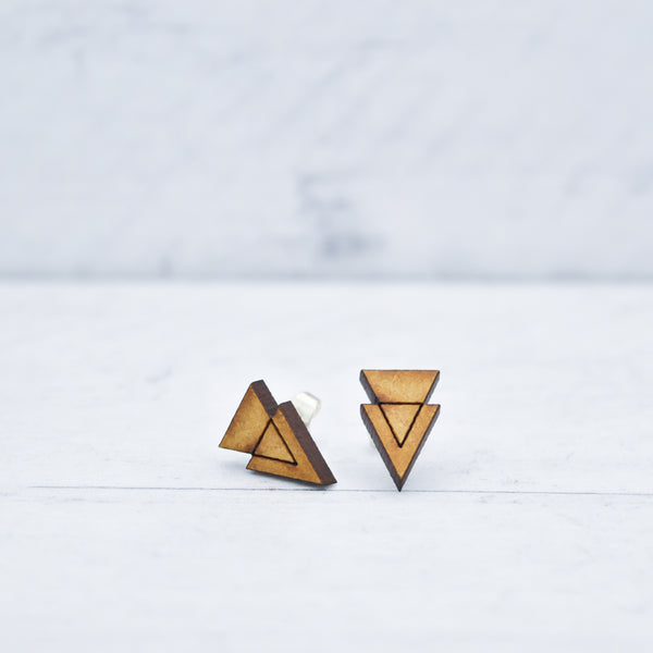 Boutons - Double triangle